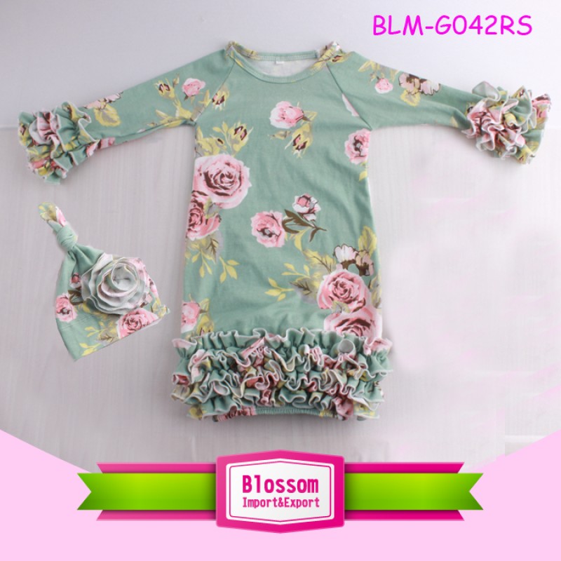 Christening Gown Manufacturer - New Floral Knit