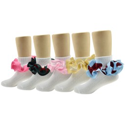 Girls Socks Manufacturer - New Design Girls Double