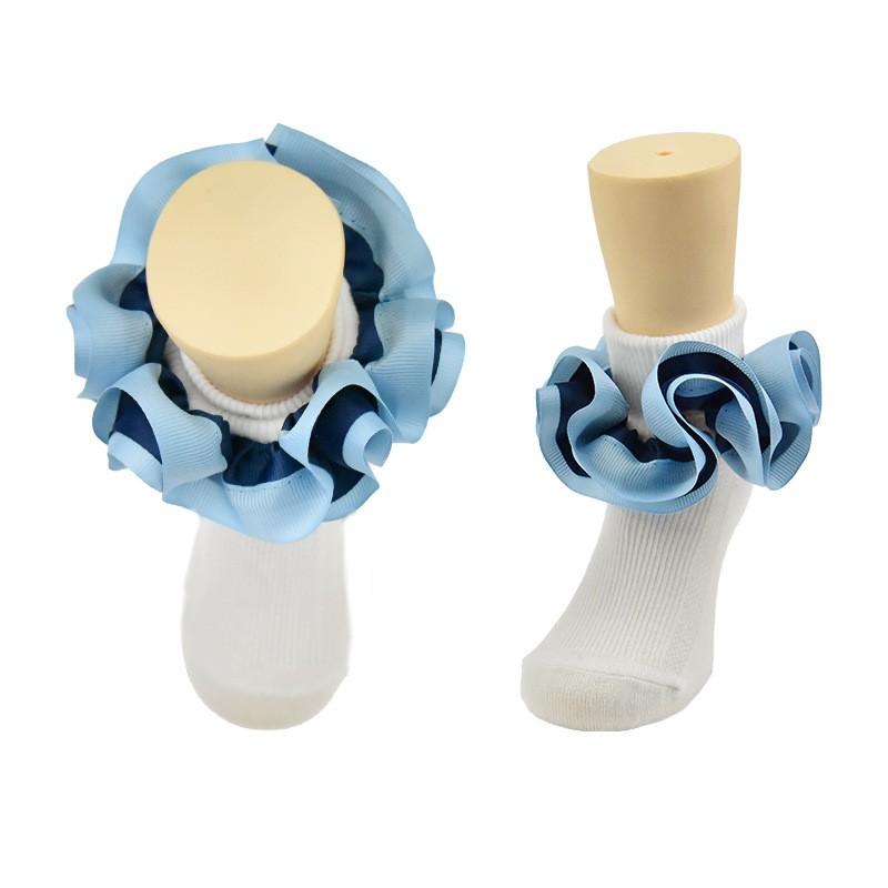 Girls Socks Manufacturer - New Design Girls Double