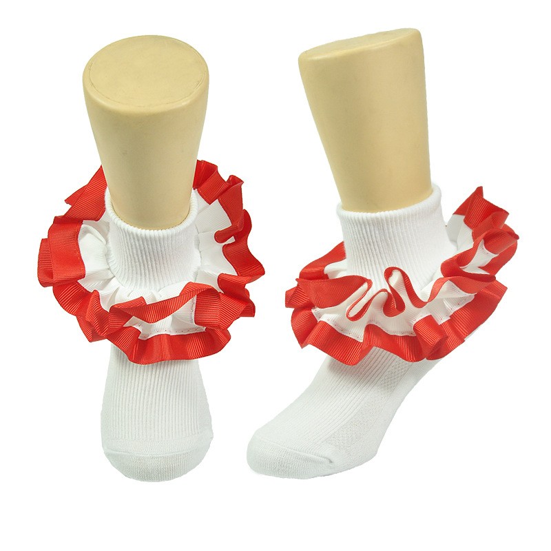 Girls Socks Manufacturer - New Design Girls Double