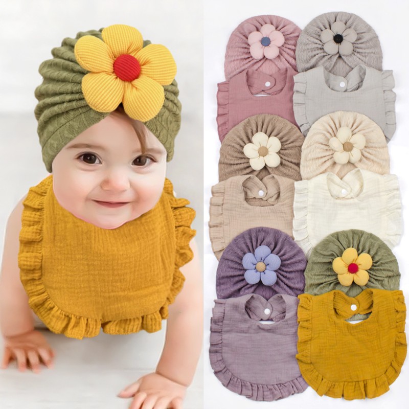 Baby Set Manufacturer - 2pcs/set Absorbent Bandana