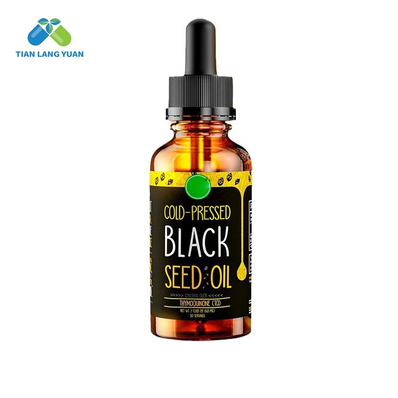 100% Cold Pressed Black Seed Oil Drops Natural Sugar Free Immune Support Pure Turkish Black Seed Oil OEM Package