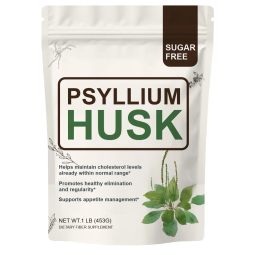 OEM High Quality Psyllium Husk Powder Wholesale Best Price Water Soluble Fiber Psyllium Seed Husk Powder