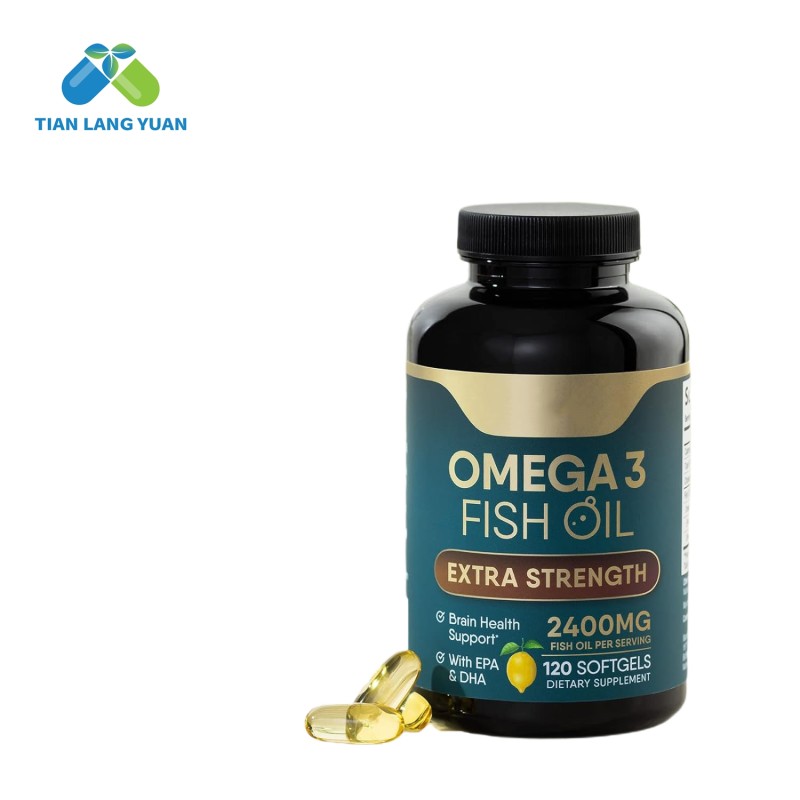 Omega 3 Fish Oil Softgels Capsules Private Label Full of DHA EPA Omega 3 Softgel OEM Package