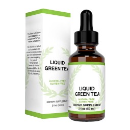 Green Tea Drops 60 ml  Liquid Green Tea Support in Weight Management  Food Grade Energy Supplement OEM Package