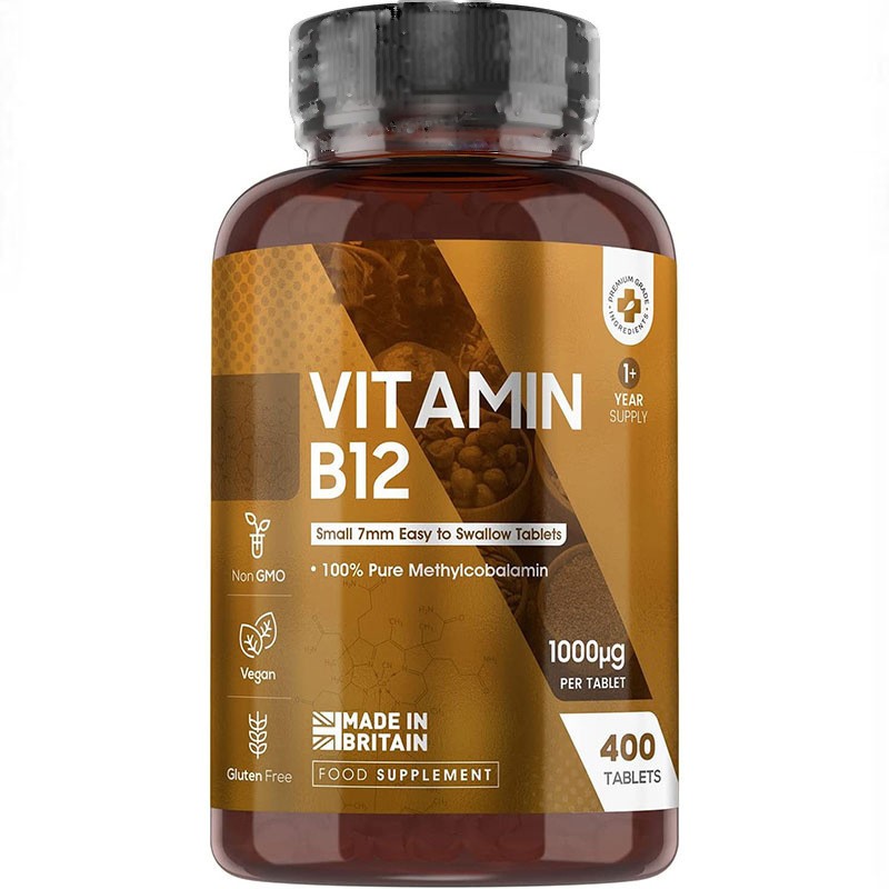 OEM High Quality B-complex Vit Vitamin B12 Tablets Supplements Methylfolate B12 Chewable Tablet for Energy