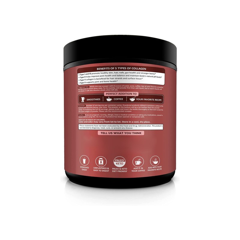 OEM Package Multi Collagen Protein Powder Food  Grade  Unflavored High Quality Wholesale Price Privide Energy