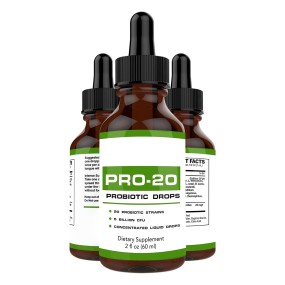 OEM Package Health Support Pro-20 Probiotic Drops Supplements 5 Billion CFUs Digestive Support Private Labels