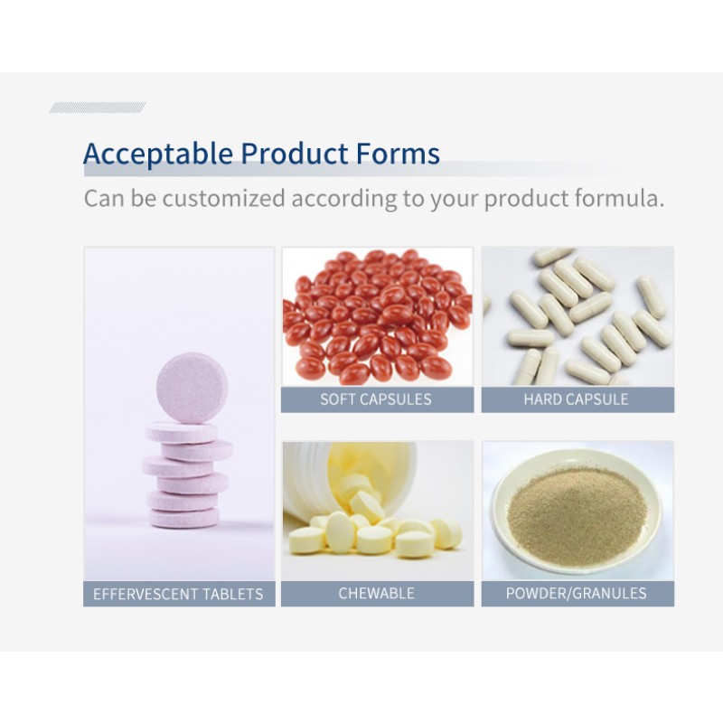 Private Label Package Creatine Monohydrate Gummies Blueberry Flavor Strengthen and Muscle Support Energy Recovery