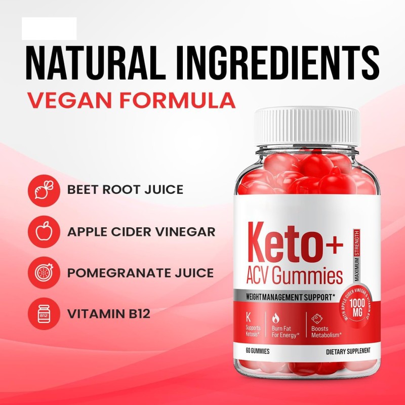 Private Package Keto ACV  Gummies Nutrition Support Vitamin B12 Supplement Burn Fat for Energy GOOD Flavor 60 Gummies