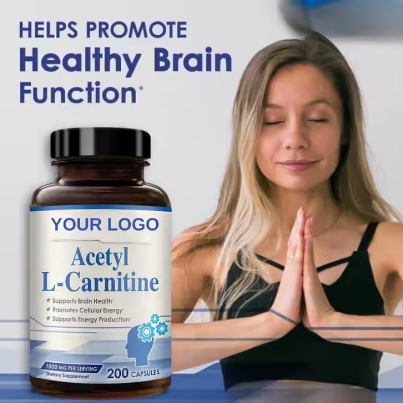OEM Private Label Natural Acetyl L-carnitine Capsules Supplement
