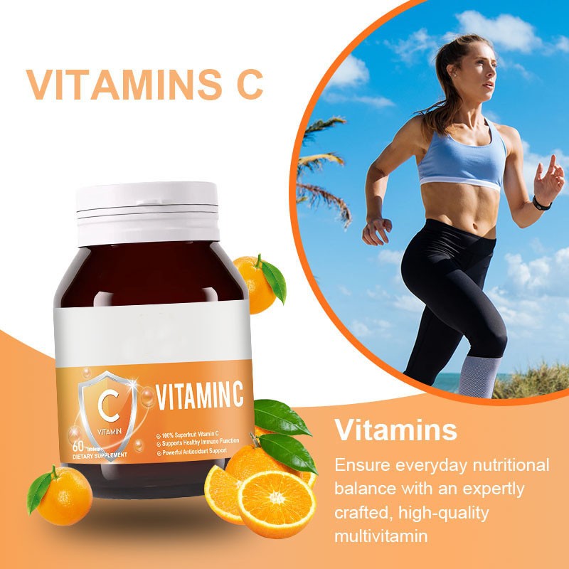 TLY OEM Hard Candy 1000mg Vitamin C Tablets Manufacturer Supports Superfruit Vitamin C for Immune