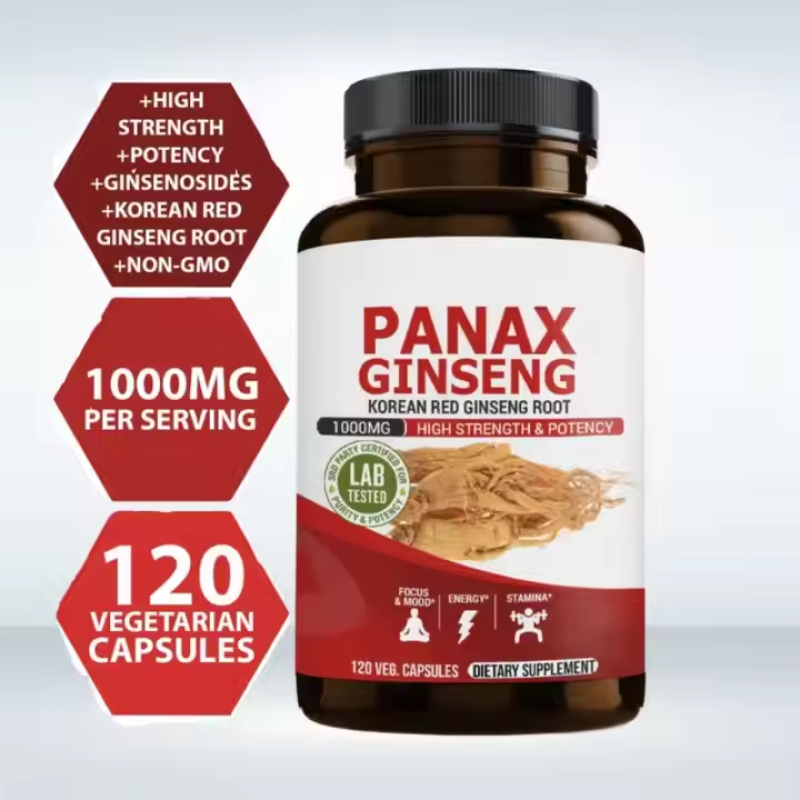OEM Private Label Best Price Supplements Panax Ginseng Capsules / Panax Ginseng Supplement