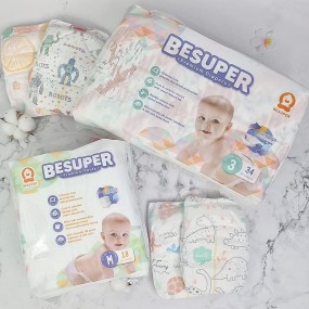 Baby Diaper Factory - Disposable for Sensitive Skin Direct Sell