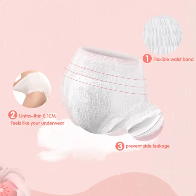 Menstrual Pants Wholesale - Ultra Thin Organic Cotton Biodegradable
