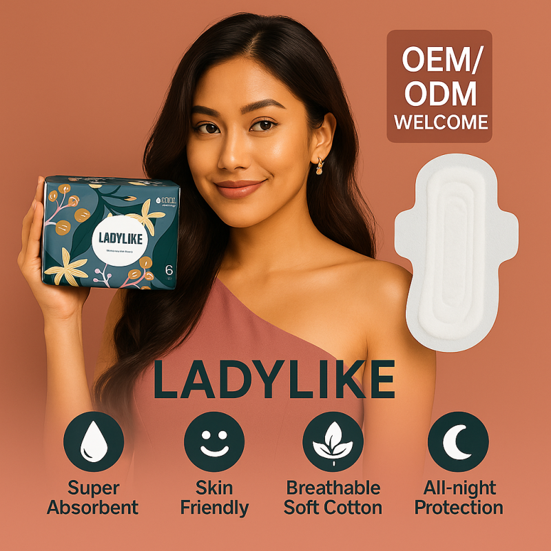 Sanitary Pads Factory - OEM Custom Wholesale Disposable Menstrual