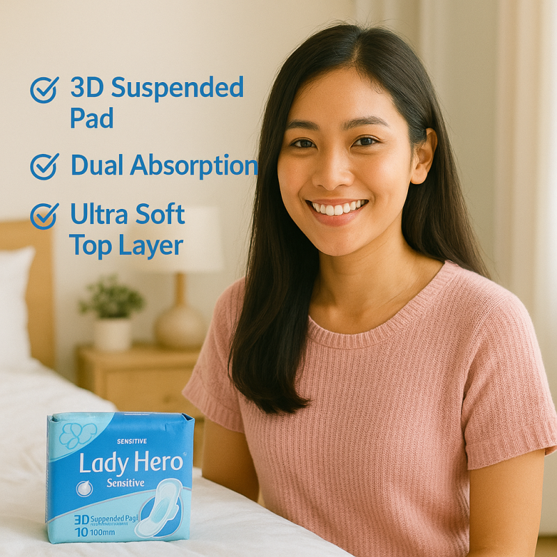 Sanitary Napkins Manufacturer - OEM Custom Mint Cooling Sanitary Pads