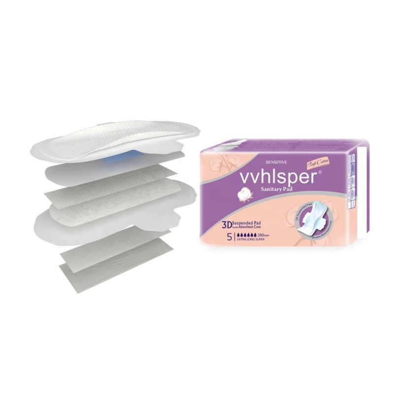 Sanitary Pads Factory - OEM Custom Organic Cotton Sanitary Pads