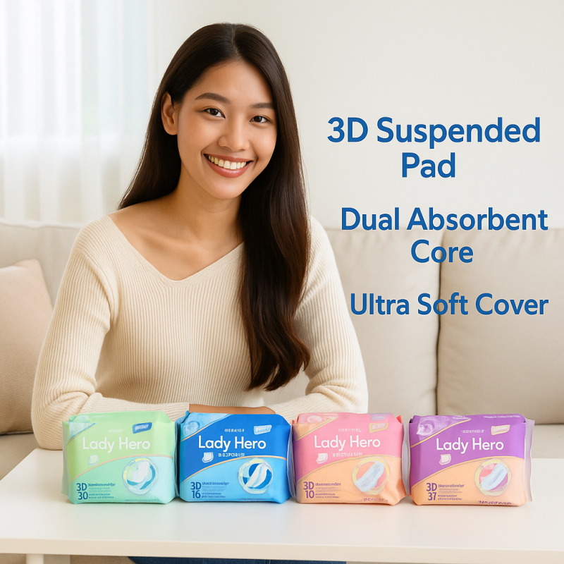 Sanitary Napkins Manufacturer - OEM Custom Mint Cooling Sanitary Pads