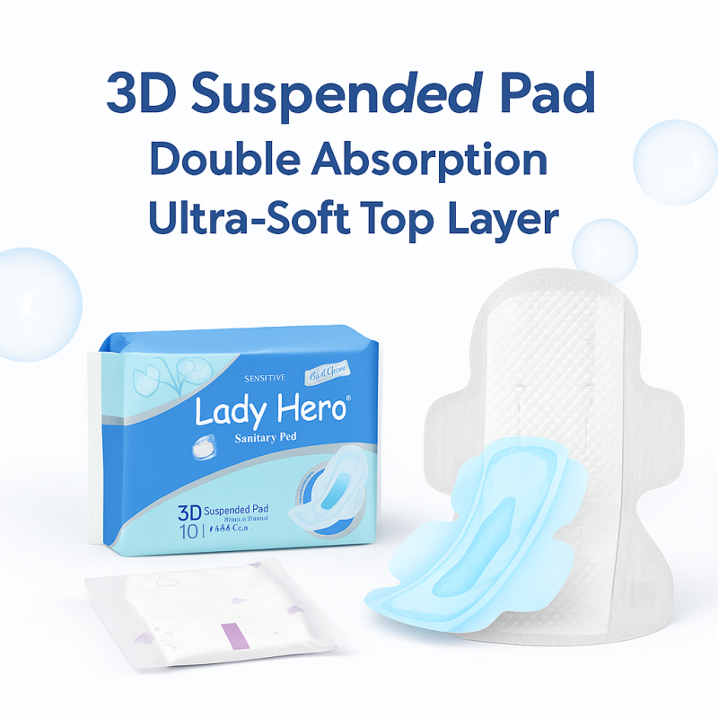 Sanitary Pads Factory - OEM Custom Organic Cotton Leak Guard Pads