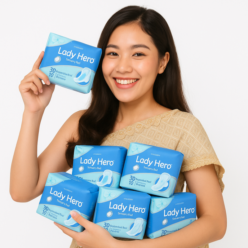 Sanitary Napkins Manufacturer - OEM Custom Mint Cooling Sanitary Pads