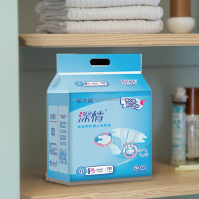 Adult Diapers Manufacturer - OEM Custom Ultra-Thick Printed Disposable Diapers