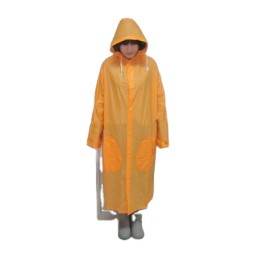 Rain Poncho Manufacturer - BSCI Factory Custom Yellow Vinyl
