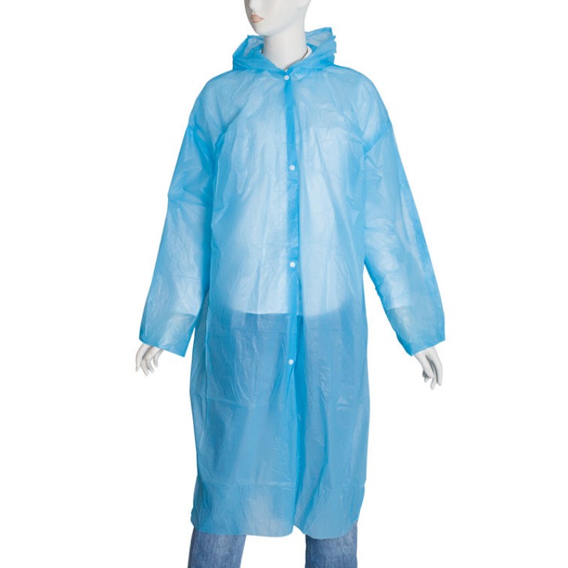 Rain Poncho Factory - Women Outdoor Polyester PEVA Long