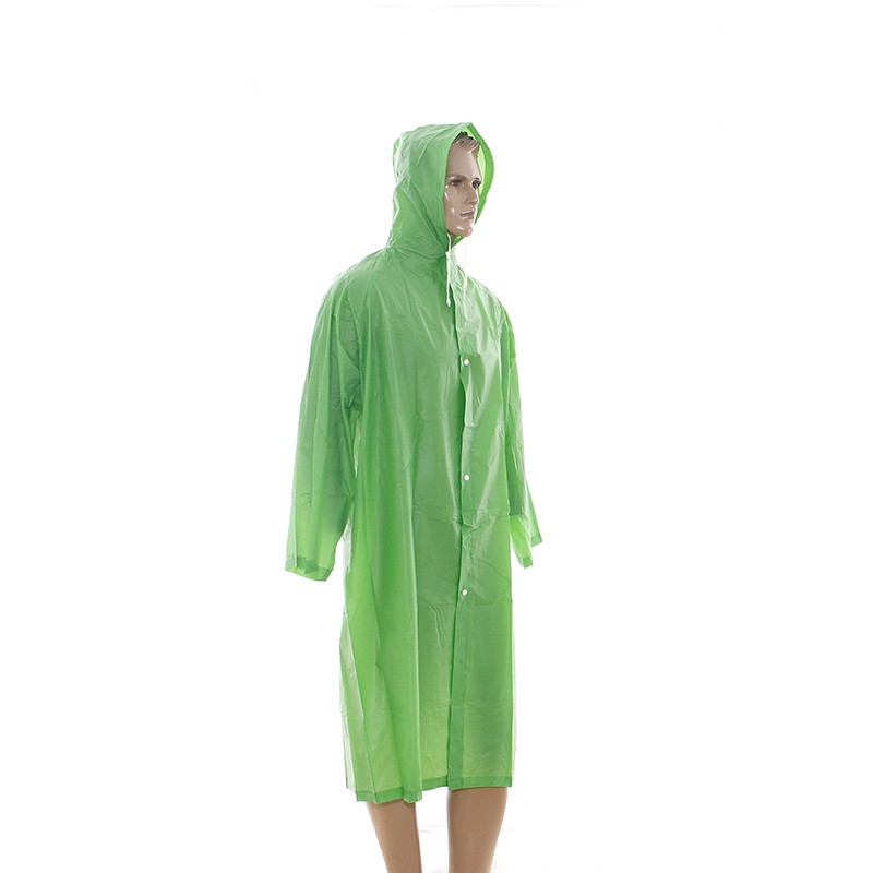 Rain Poncho Manufacturer - OEM PEVA Reusable Rain Poncho