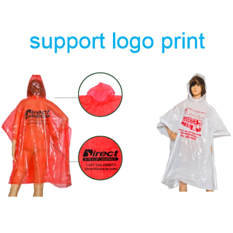 Rain Poncho Manufacturer - PLA Biodegradable Material Custom