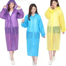 Rain Poncho Manufacturer - OEM Printed PEVA Waterproof