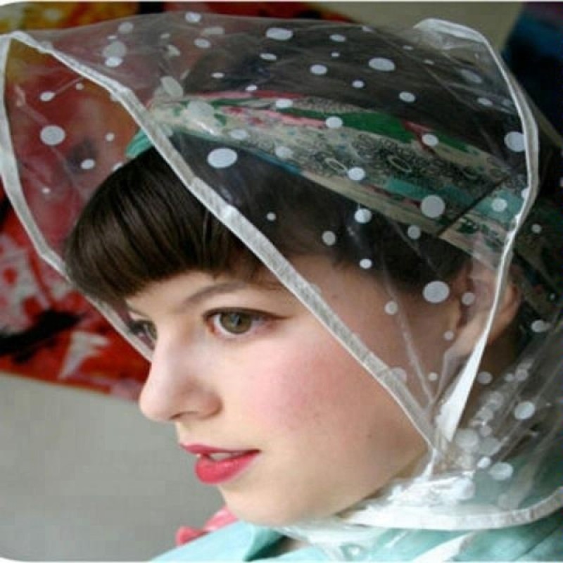 Rain Poncho Factory - Promotional Plastic Rain Bonnet