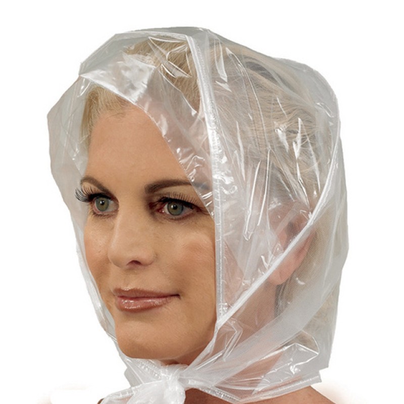 Rain Poncho Manufacturer - Transparent Plastic Rain Bonnet