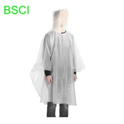 Rain Poncho Manufacturer - BSCI Factory EVA Raincoat Adult