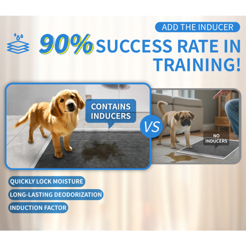 Pet Training Pads Factory - OEM Custom XL 60x90cm Absorbent Pads