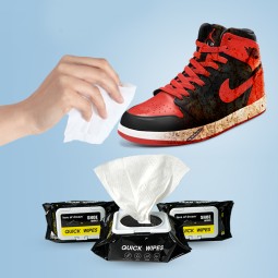 Wet Wipes Manufacturer - Custom Quick Cleaning Shoe