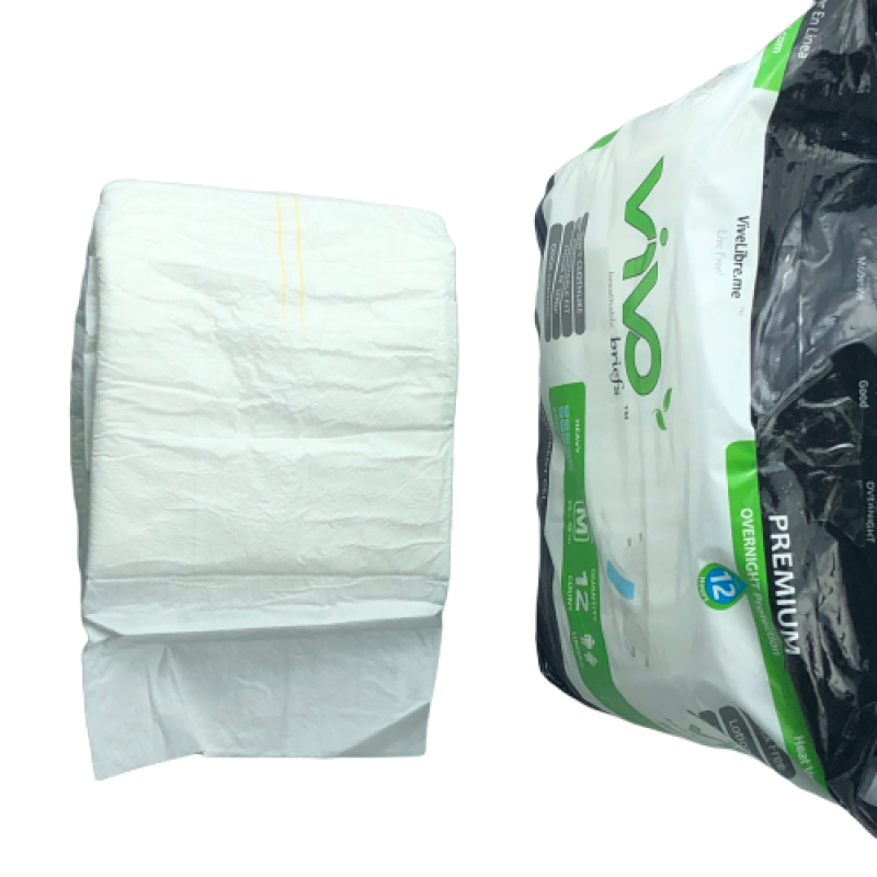 Adult Diaper Factory - OEM Fitted Clean Underwear with Tape