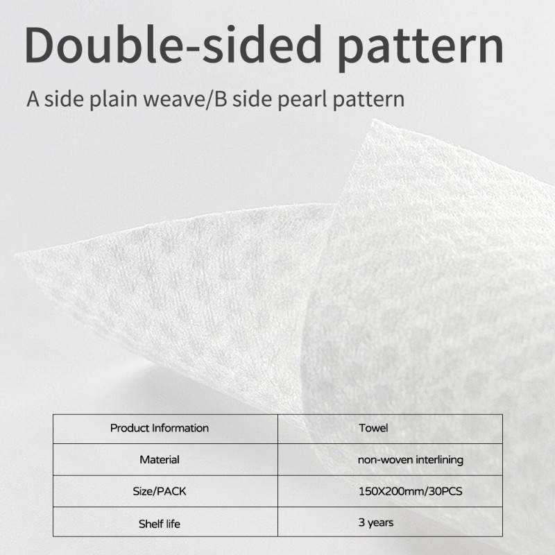 Facial Towels Manufacturer - OEM Custom Dry Wet Purpose Makeup Towel Fabric