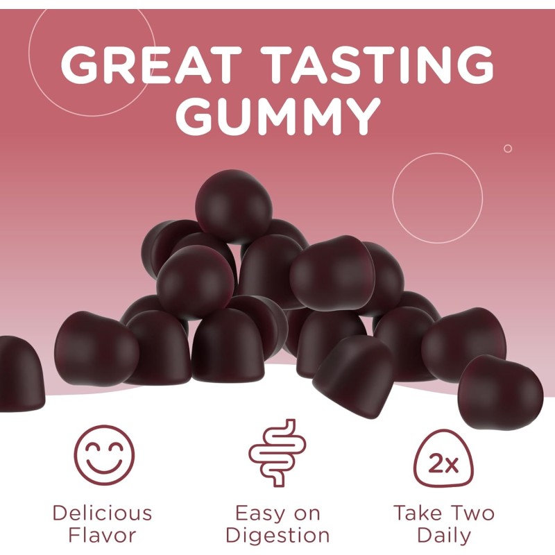 Private Label Sugar-Free Beet Root Gummies for Adults Energy & Heart Health Support Vegan Non-GMO & Gluten Free