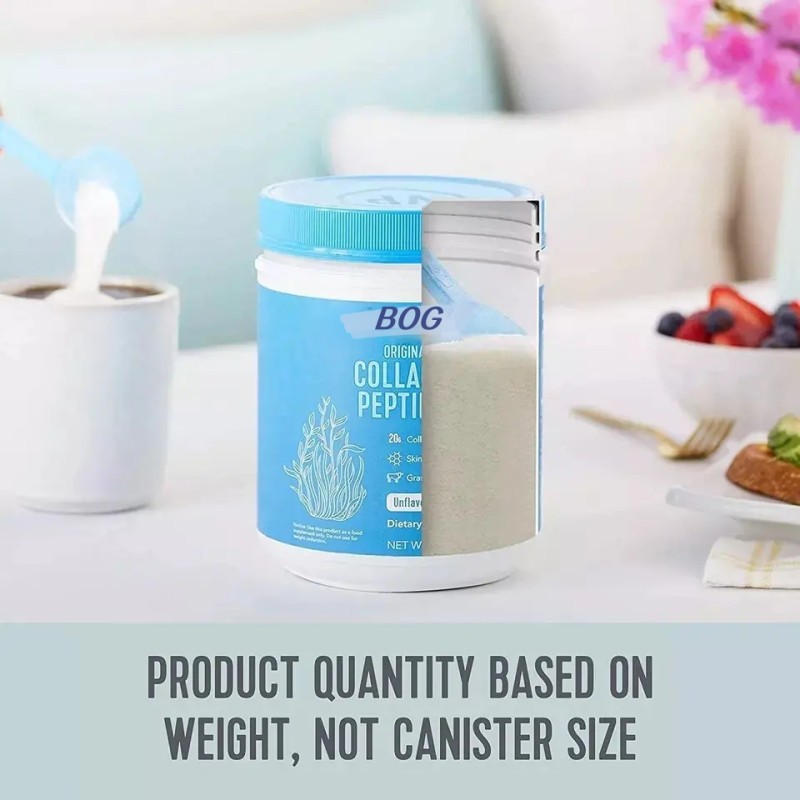 Private Label Collagen Peptides Powder Skin Whitening Glow Digestive Enzymes for Hair Nails Beauty Supplement