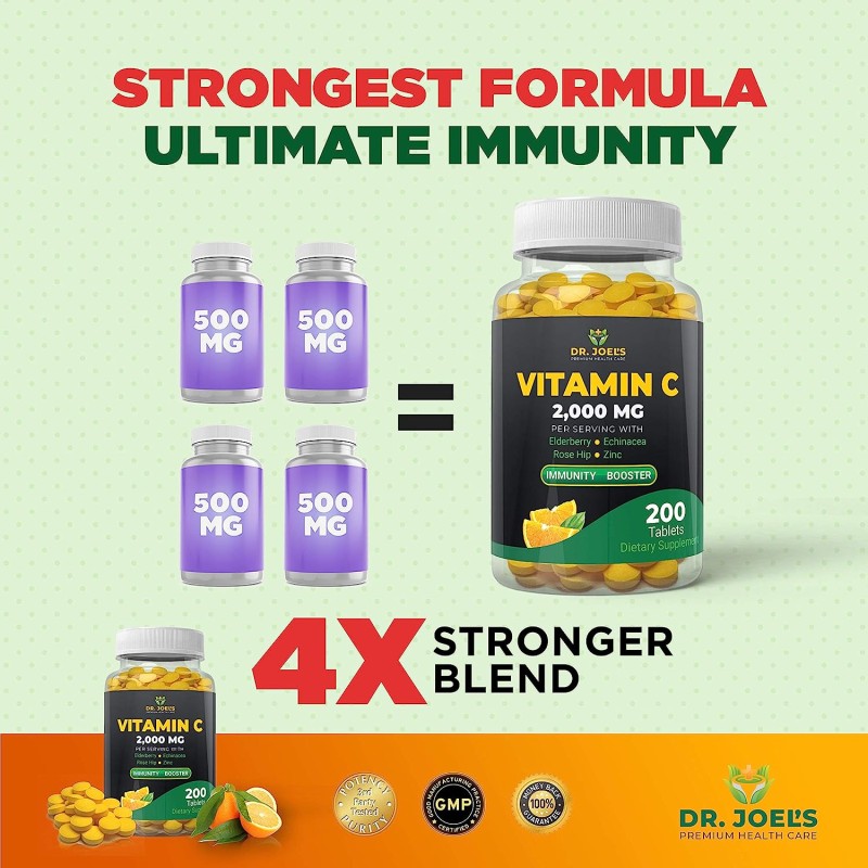 Wholesale Customized Vitamin C Multivitamin Tablets Brain Health Supplement & Immune Support