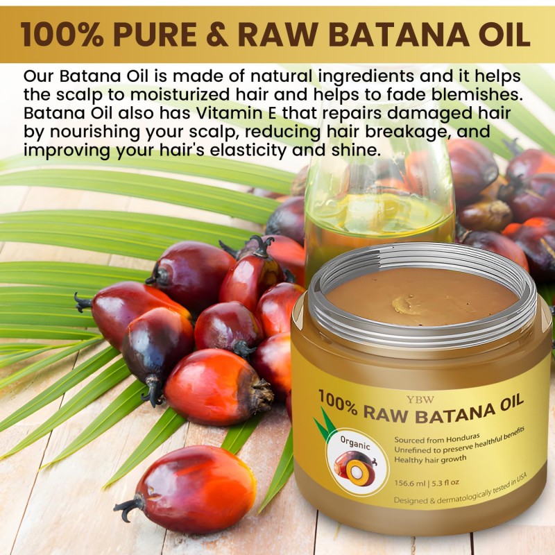 OEM/ODM Batana Oil From Honduras 100% Natural & Organic Hair Growth Solution for Men & Women