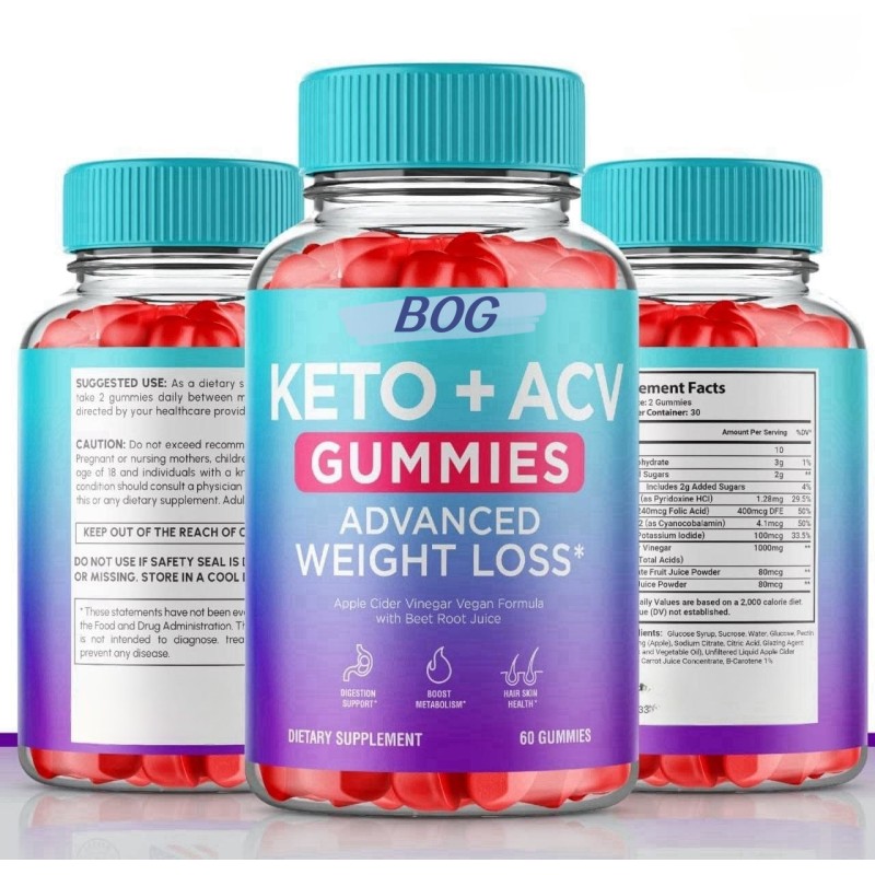 Keto ACV BHB Gummies Herbal apple Cider Vinegar Gummy  Fat Burner Weight Control Gummies
