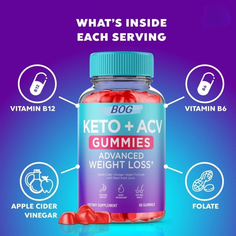 Keto ACV BHB Gummies Herbal apple Cider Vinegar Gummy  Fat Burner Weight Control Gummies