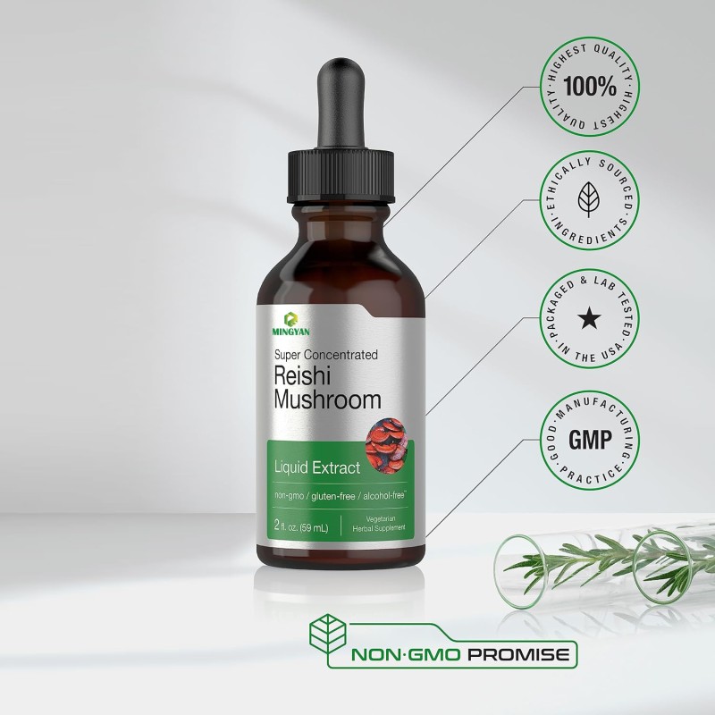 OEM Private Label Reishi Mushroom Supplement Reishi Mushroom Extract Immune System Builder