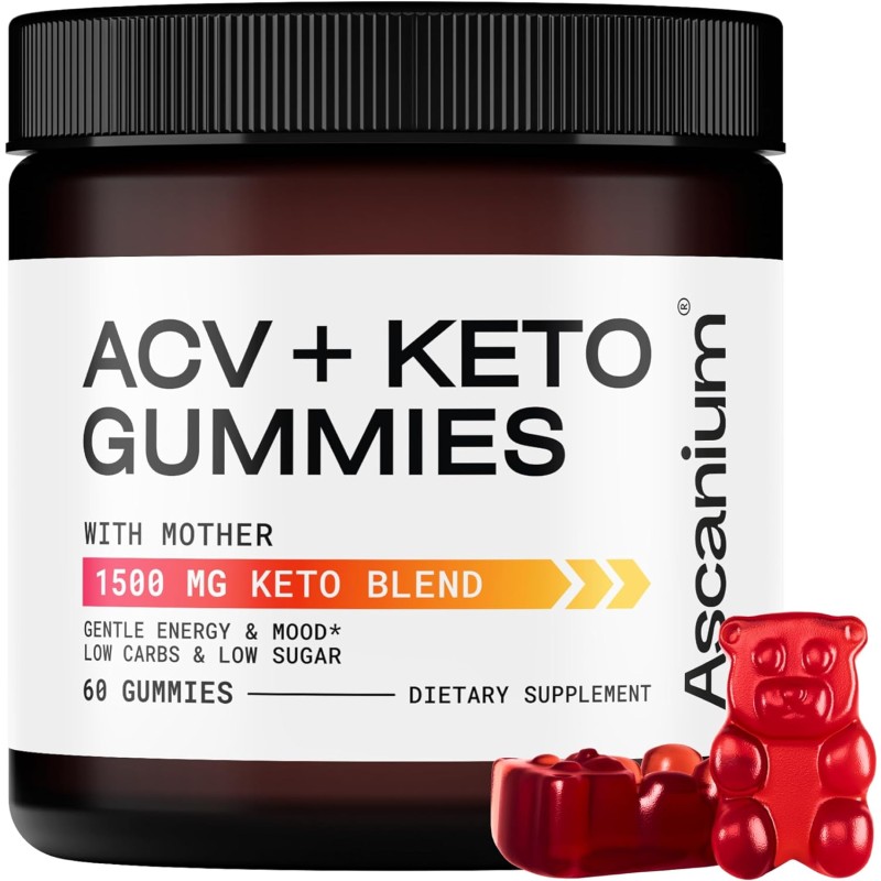 ODM/OEM ACV KETO Gummies Apple Cider Vinegar for Weight Loss & Energy Vegan Supplement Gummies