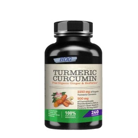 Customized Supplements Turmeric Curcumin Capsules Black Pepper Piperine Turmeric Curcumin Capsules