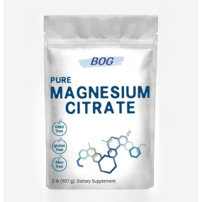 OEM/ODM Pure Magnesium Citrate Powder Pure and Filler Free, Relaxation and Nutrient Utilization, Vegan