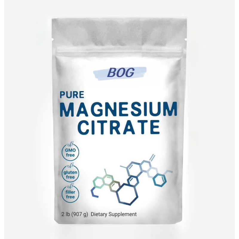 OEM/ODM Pure Magnesium Citrate Powder Pure and Filler Free, Relaxation and Nutrient Utilization, Vegan