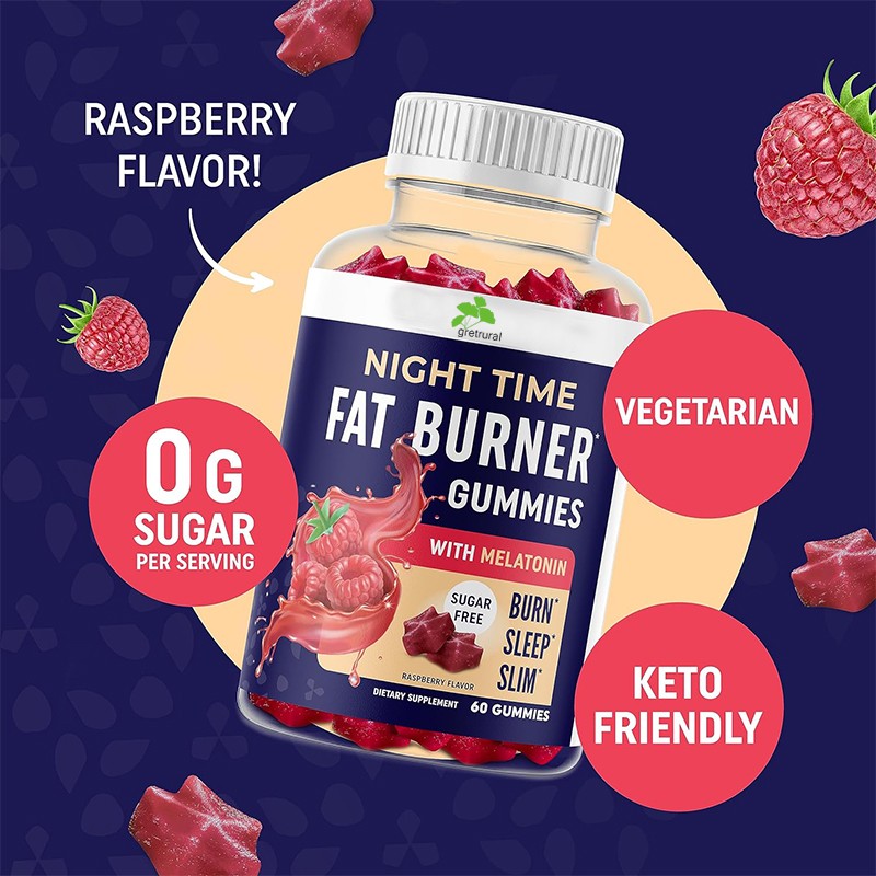 OEM Hot Selling Melatonin Gummies for Excessive Stress & Light Sleeping , Fast Deep Sleep Gummies